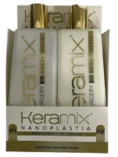Nanoplastia Keramix 550ml Alisado Organico Sin Formol Cabello Lacio Nuevo
