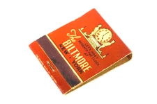 The Biltmore Hotel Grand Central NYC Mid-Century Advertising Matchbook Partial