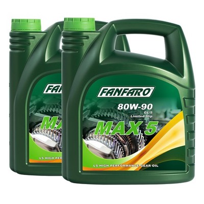 8 (2x4) Liter FANFARO MAX 5 80W-90 GL-5 LS