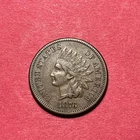 (1) Beautiful Antique 1876 Indian Head Cent/Penny CHOICE XF-EXTRA FINE NICE