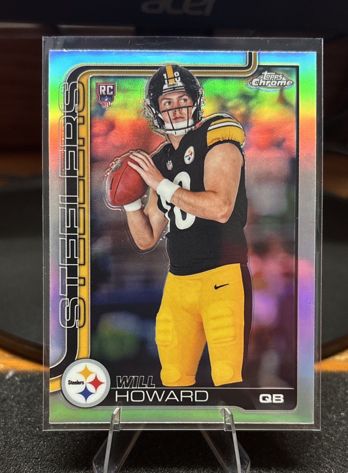 2025 Topps Chrome - Rookies Will Howard #321 Refractor (RC)