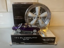 Hot Wheels American Racing Equipped Torq-thrust Purple 71 Plymouth Gtx
