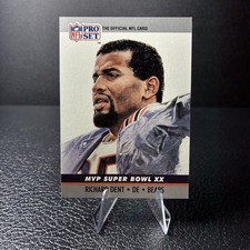 1990 Pro Set - Super Bowl Mvp's Richard Dent #20 Bears