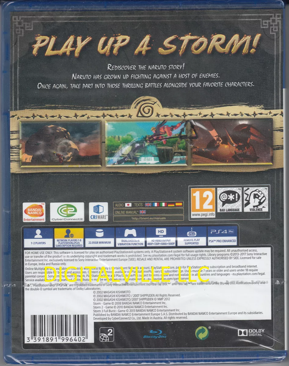 Naruto Shippuden: Ultimate Ninja Storm Trilogy for PlayStation 4