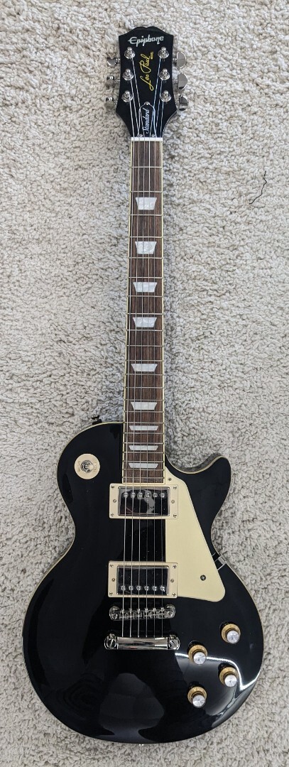 Epiphone Les Paul Standard 60s Electric Guitar - Ebony Epiphone Les Paul Standard 60s Electric Guitar - Ebony