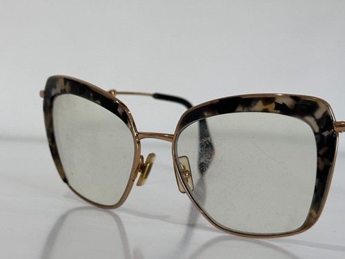 Miu Miu SMU 52Q DHE-3H2 Women's Havana Sunglasses 53-16-140 FRAME ONLY - Picture 5 of 16
