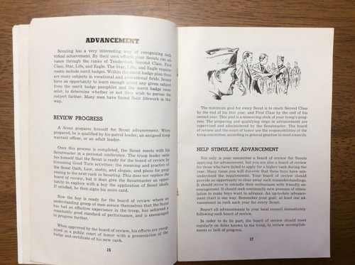 1956 Boy Scouts Of America The Active Troop Committee Scoutmaster Bylaws - Picture 6 of 10
