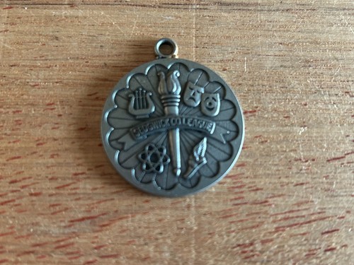 Sedgwick County League FOB MEDAL Award Pendant Kansas Atomic Symbol Winged Foot - Picture 17 of 21