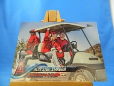 Shohei Ohtani Topps Update 2018 US158 Mike Trout Upton Next Stop Stardom