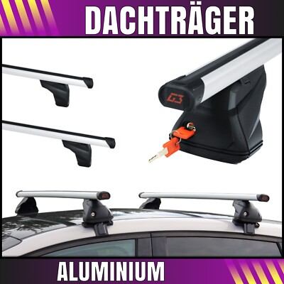 Für Ford C-Max 2 II MK2 ab 15 Silber Aluminium Dachträger Normaldach
