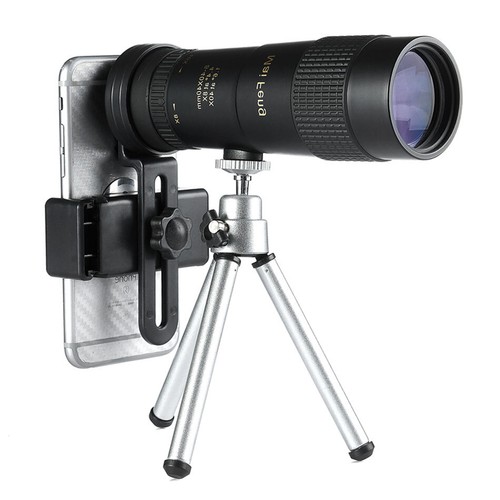 8-40x40 Monokular Teleskop Kompakt Einziehbar Zoom Wasserdicht HD ED Glas - Bild 9 von 10