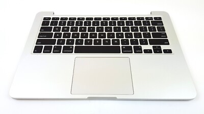 Apple Macbook Pro 13'' A1502 Early 2015 Case Silver Touchpad Keyboard 613-00564-A