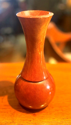 Rare Maple Handmade Vase highly polished made in Far North Queensland Australia