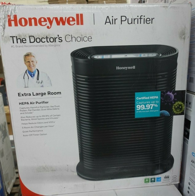 Honeywell HPA300 True HEPA Air Purifier, ExtraLarge Room, Black eBay