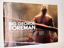 Big George Foreman Poster Original Khris Davis Jasmine Mathews Promotional 2023