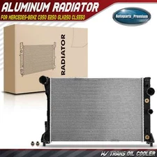 Aluminum Radiator for Mercedes-Benz W204 W212 C350 E250 GLK250 CLS550 Automatic