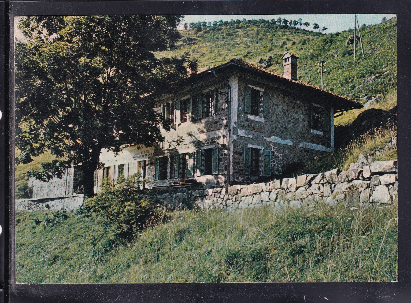 Cartolina Bocchetto Margosio Trivero Casa Alpina AG2109