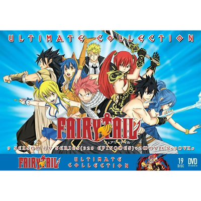 Fairy Tail Ultimate Collection Anime DVD Season 1-9 Vol. 1-328 + 2