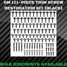 GMC TRUCK Interior Exterior Molding Grille Bezel Engine Bay Trim #8 SCREW KIT GM
