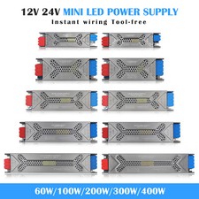 DC 12V/24V LED Trafo Netzteil Schaltnetzteil Netzteil 60W-400W Fur LED Streifen