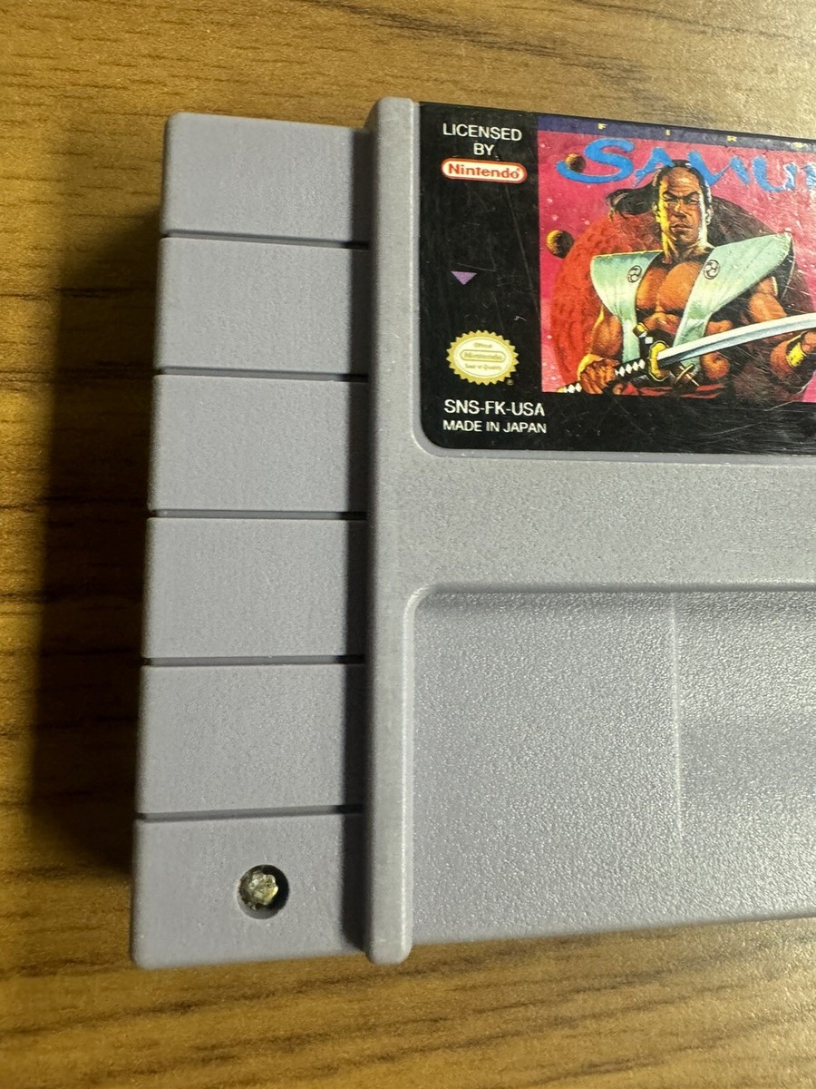 First Samurai (Super Nintendo Entertainment System, 1993) SNES