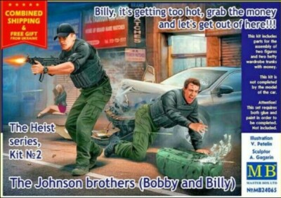 MASTER BOX 24065 1/24 - The Johnson brothers Bobby and Billy, The Heist series 2