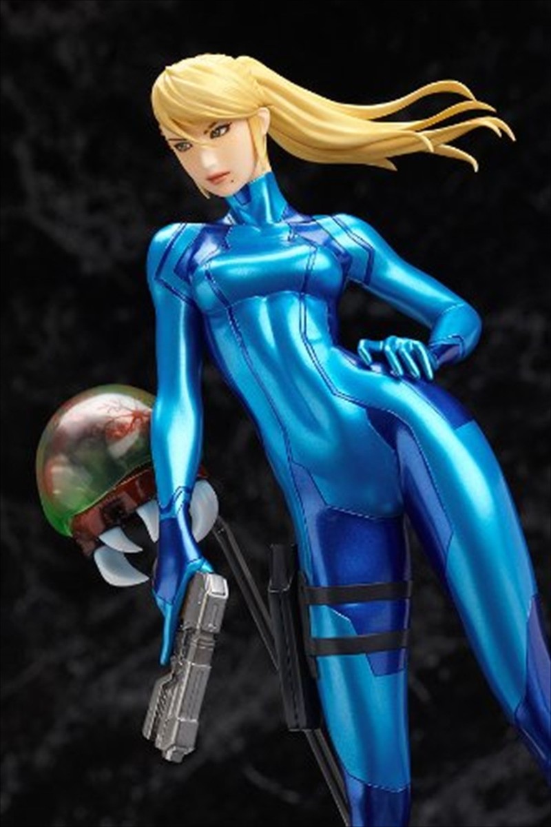 Metroid Samus Aran Zero Suit Ver.　メトロイド F/S USED METROID Other M Samus Aran Zero Suit ver. 1/8 PVC
