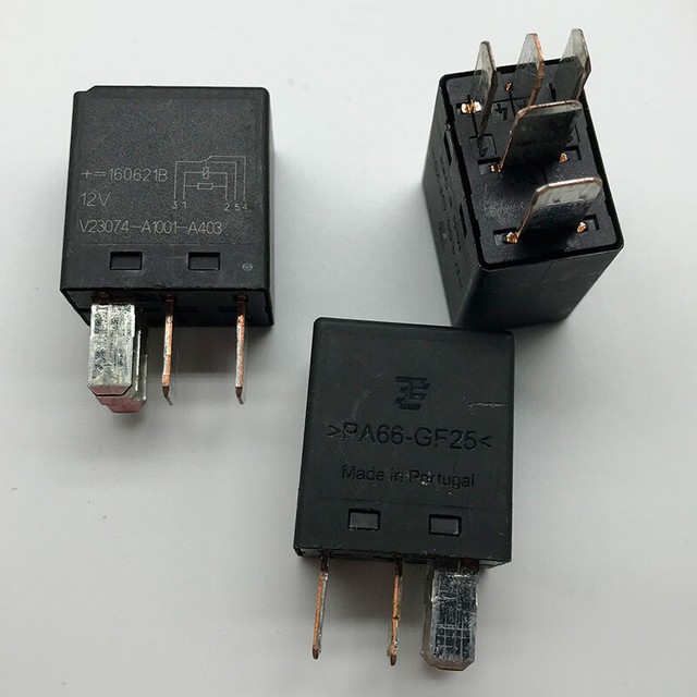Tyco V23074-A1001-A403 Automotive Micro Relay 12V 25 Amp 5 Pin | eBay