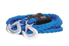 Breakdown Car Vehicle Recovery & Towing 2.5 Tonne Blue Tow Rope with Storage Bag