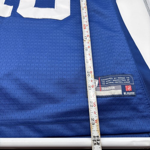 Reebok On Field Indianapolis Colts Peyton Manning Jersey Womens Large Blue Sewn - Picture 3 of 6