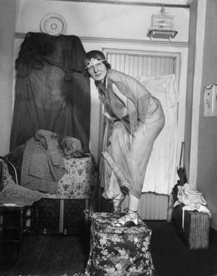 Baroness Von Freytag Loringhoven penniless a foreign city husb- 1915 Old Photo