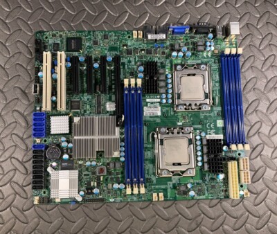 Supermicro X8DTL-6 Rev. 2.01 Server Board LGA1366 Socket DDR3 + 2 CPU PROCESSOR