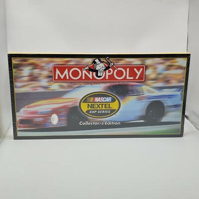 Monopoly Nascar Cup Series Nextel Collector's Edition Sealed NIB Priority Ship