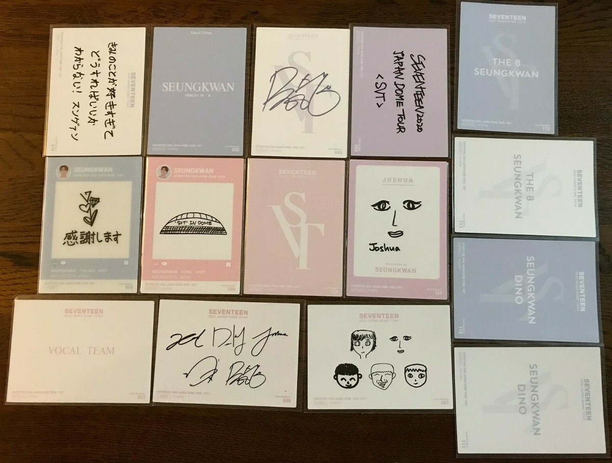 SEVENTEEN 2020 JAPAN DOME TOUR <SVT>カプセブ S.COUPS 'SEVENTEEN 2020 JAPAN DOME TOUR' Official Photocard