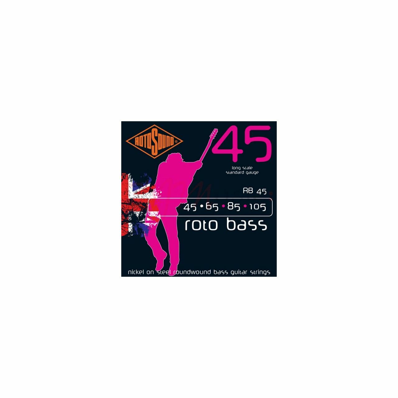 Rotosound RB45 E-Bass Satz 4-струнный 45-105