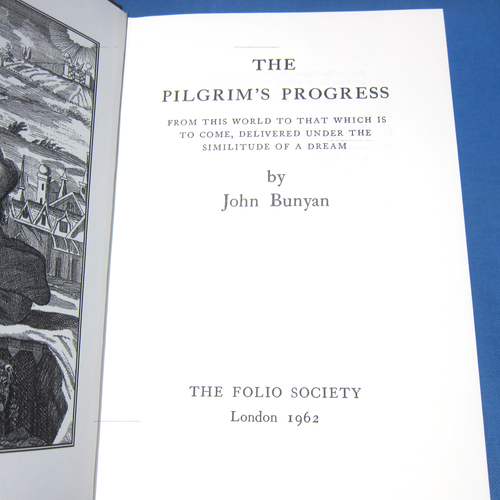 Pilgrim's Progress John Bunyan FOLIO SOCIETY HC in Slipcase 2003 - Picture 4 of 8