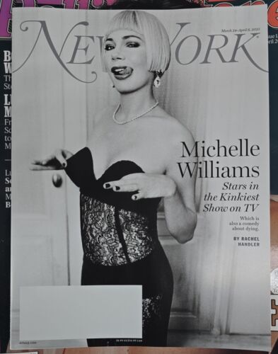NEW YORK MAGAZINE-MARCH 24-APRIL 6, 2025-MICHELLE WILLIAMS-Brand New