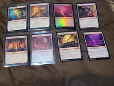 MTG Artifact x8 Romosian Greatsword/Javelin of Lightning(FOIL)Hexgold Halberd