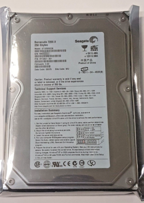 250GB IDE Seagate Barracuda 7200.8 ST3250823A P-ATA 8MB HDD 3.5