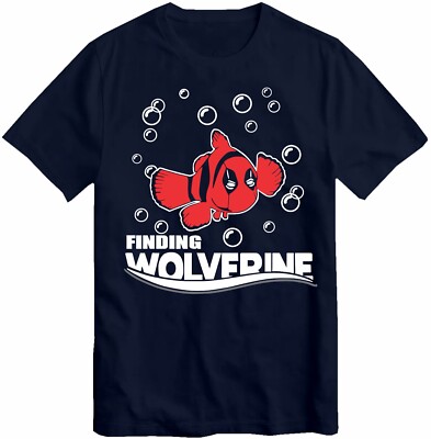 T-Shirt Finding Wolverine lustig Deadpool Film Thema Neuheit Nemo T-Shirt