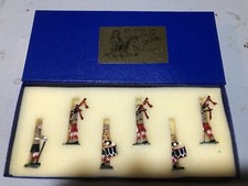 Star Soldiers 54mm glossy Set 13 Black Watch Pipers Set