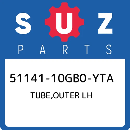 .TUBE, OUTER LH (BLACK)