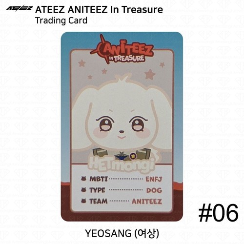 ATEEZ ANITEEZ In Treasure POP UP Official MD Trading Photocard K-POP KPOP - Afbeelding 48 van 95