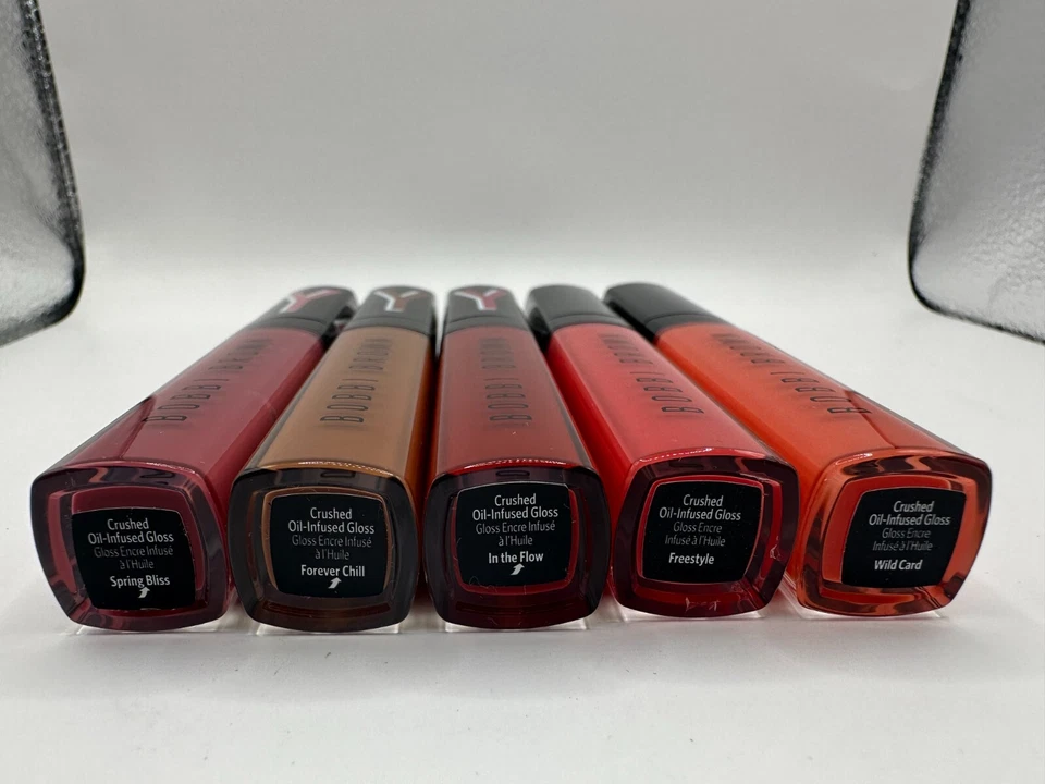 Brillo con infusión de aceite triturado Bobbi Brown .2 oz nuevo sin caja (elige el tuyo) Foto 2 de 3