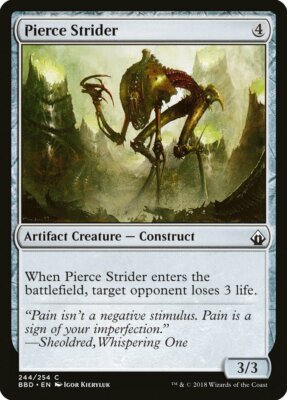 Magic MTG TCG Battlebond 2018 Pierce Strider 244/254