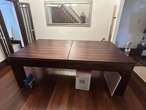 Boardroom Executive Conference 7 Foot Slate Statesman Pool Table/ Dining Table - Picture 4 of 6