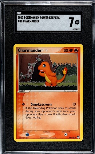 Charmander graded SGC 7 for sale on eBay