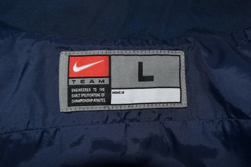Nike NFL Miami Dolphins Satin Bomber Jacket Size L Vintage USA Navy Blue - Picture 10 of 11