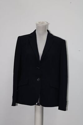 BASLER WOMEN NAVY NOS CTA 3 BUTTON JACKET, NAVY, 14