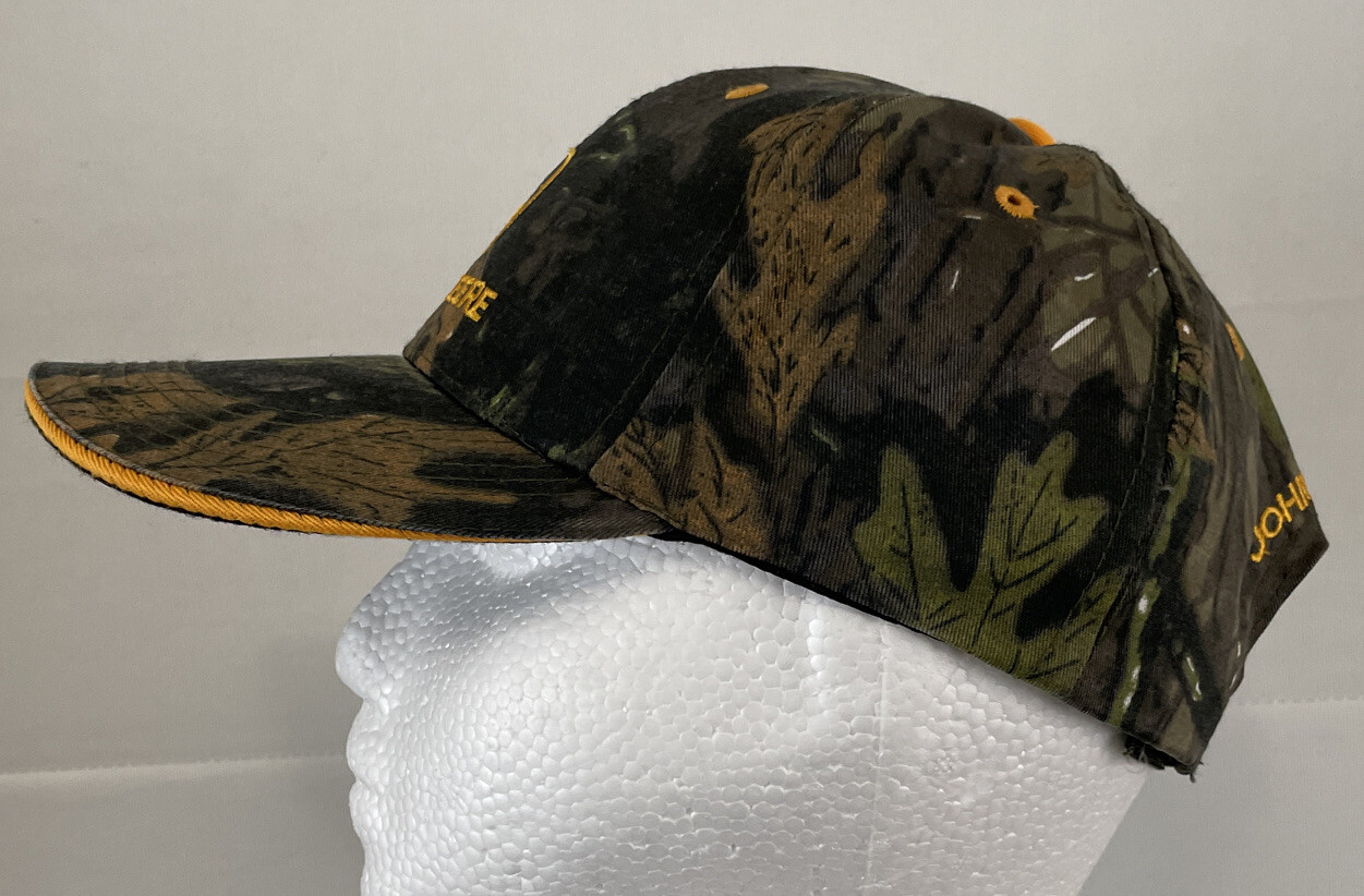 Casquette John Deere Camouflage – Snapback Réglable, Respirante, Style Trucker Pour Homme